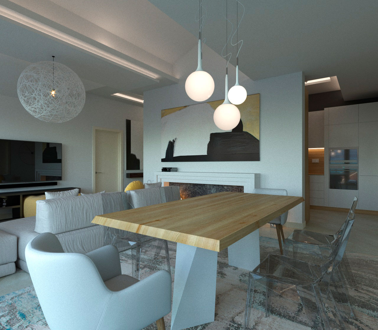 Фото дизайн интерьера квартиры в Черногории
